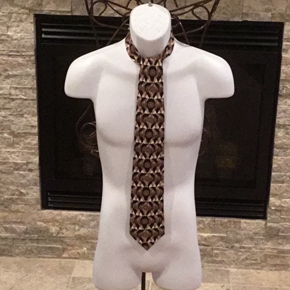 SOLD‼️ SILK DRESS TIE - Picture 6 of 7